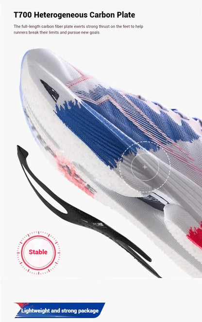 Xtep 160X 5.0 Running Shoes  Professional Marathon PB Carbon Plate Sport Shoe Non-Slip Wear-Resistant Sneakers 977119110004.