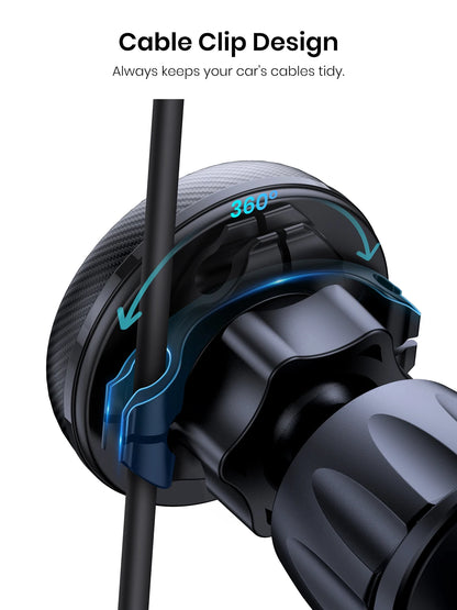 TOPK Magnetic Car Phone Mount in Car Phone Holder Air Vent Magnetic, 6 N52 Magnets Universal Mobile Phone Holders for iPhone 15.