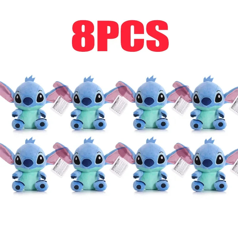 20cm Original Plush Stitch Baby Movie Cartoon Model Doll Children Action Figures Stuffed Toys Pendant Gifts.