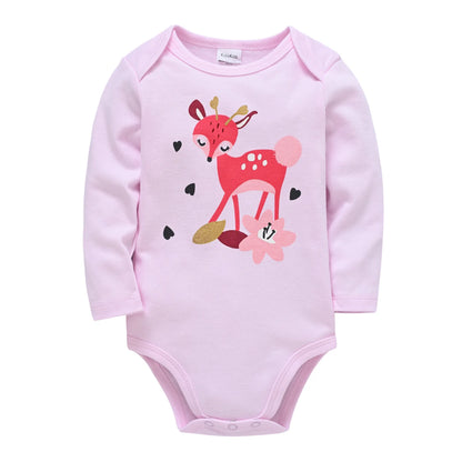 Kavkas Baby Mädchen Kleidung 100% Baumwolle Mädchen lRomper 0-12Months Neugeborenen Kostüm Cartoon Body Overall Für Bebe