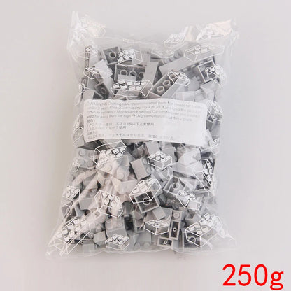 250/500/700 1000 Pcs Pieces Replacement Parts DIY Classic Brick Blocks Building Xmas Gift Creative Moc Sets City Brinquedos