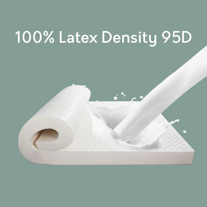 100 % Naturlatex-Matratze Thailand 10 cm Naturlatexmatten Gummi weiches Kissen Zwei-Personen-Haushalt 1,2/1,5/1,8 m Heimmatratze