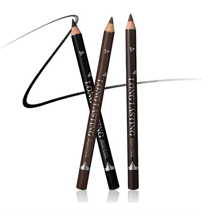 6/12Pcs Eye Brow Pencil Waterproof Professional Women Eye Makeup Pen Easy Color Natural Black Cosmetic Beauty Eyebrow Tool.