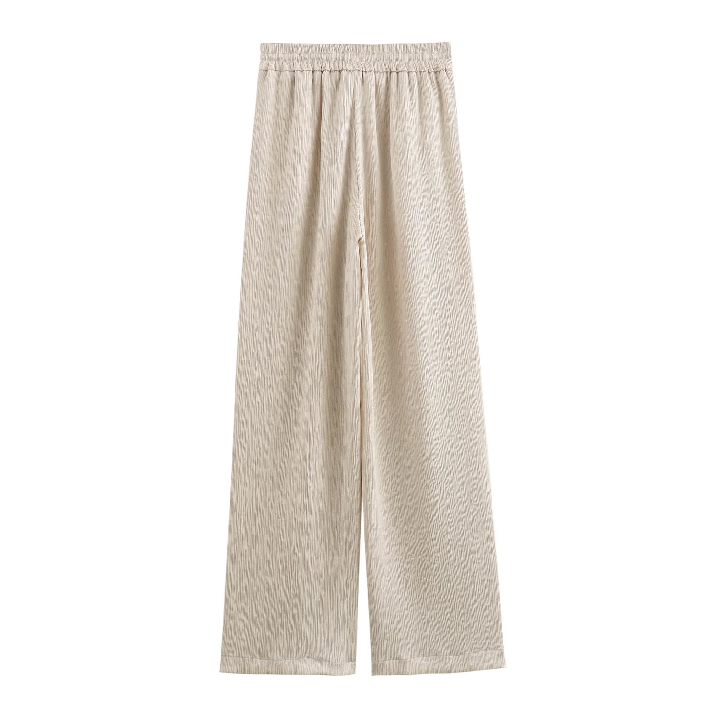 2024 Autumn Women Casual Blazer Coat Pants Set Long Sleeve Double Breasted Blazer + Wide Leg Trousers Lady Office Outfit.