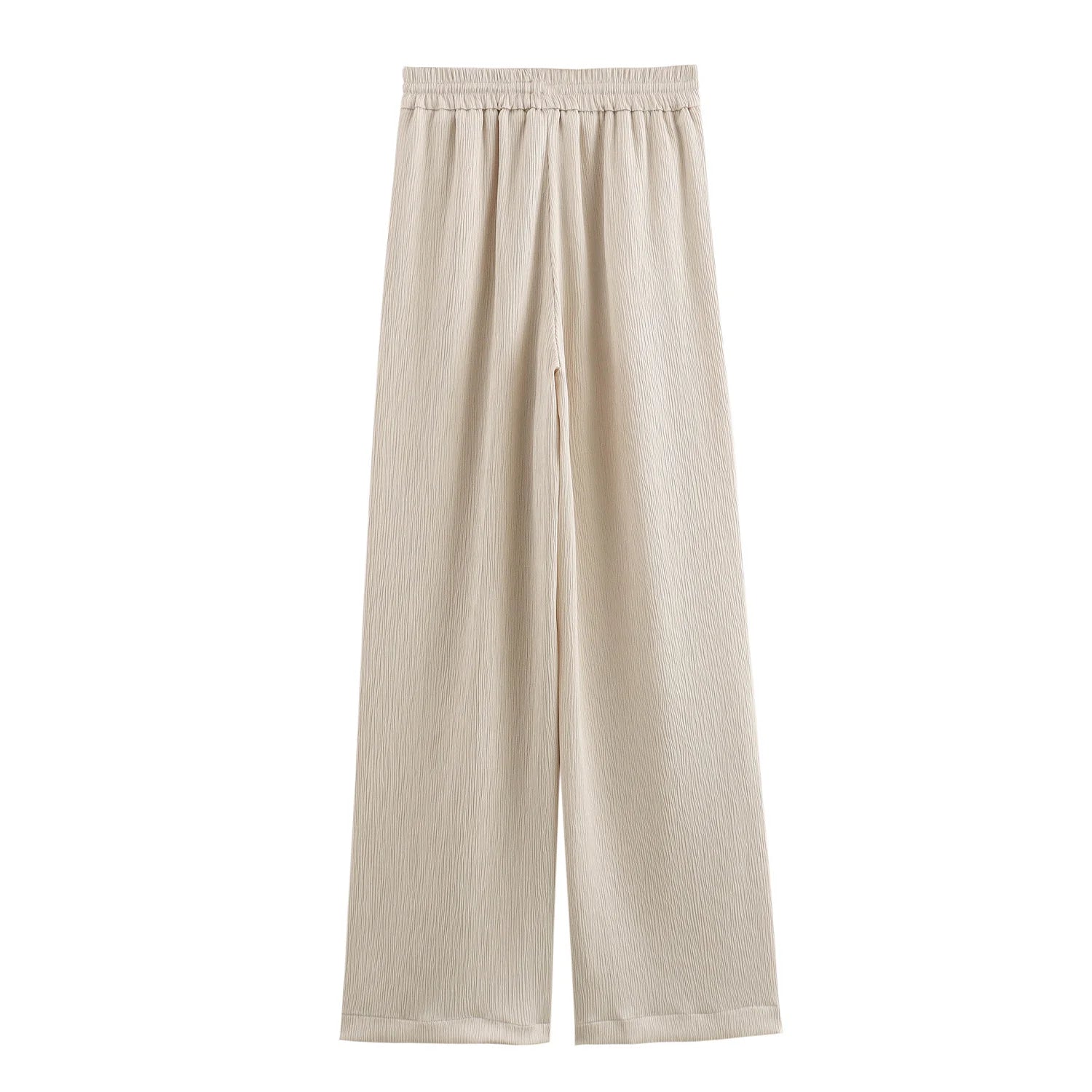 2024 Autumn Women Casual Blazer Coat Pants Set Long Sleeve Double Breasted Blazer + Wide Leg Trousers Lady Office Outfit.