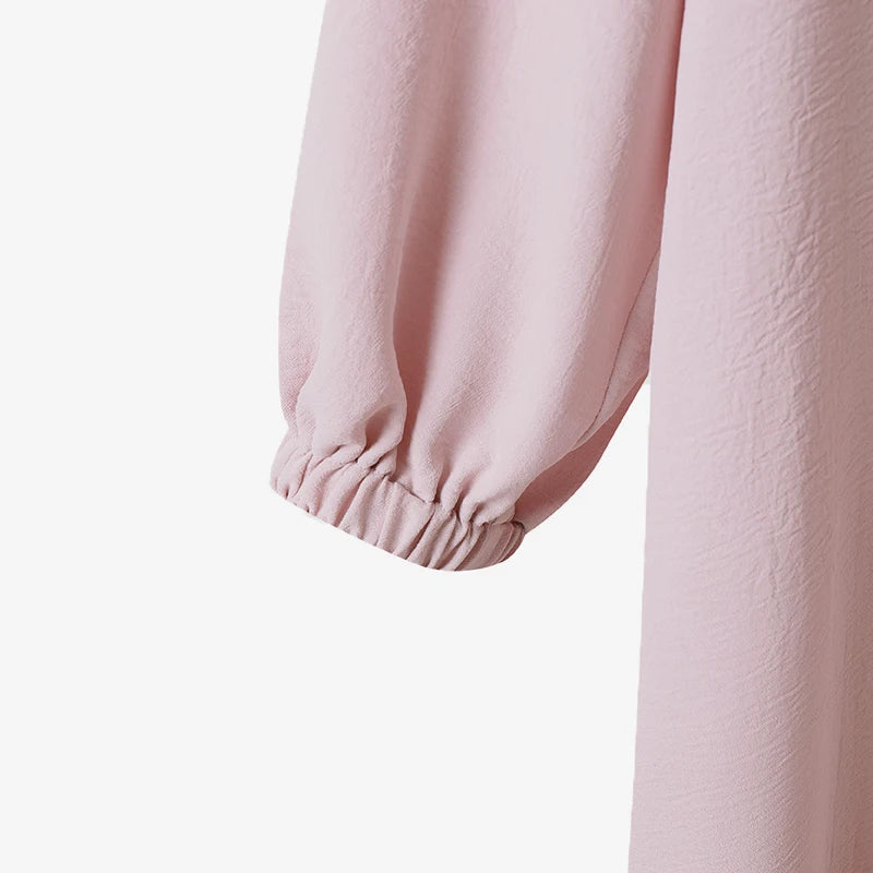 ZANZEA Herbst Muslimischen Sets Türkei Dubai Abaya Frauen Langarm-shirt Set Kausalen Hosen Anzüge Abayas Für Frauen IsIamic Outfits.