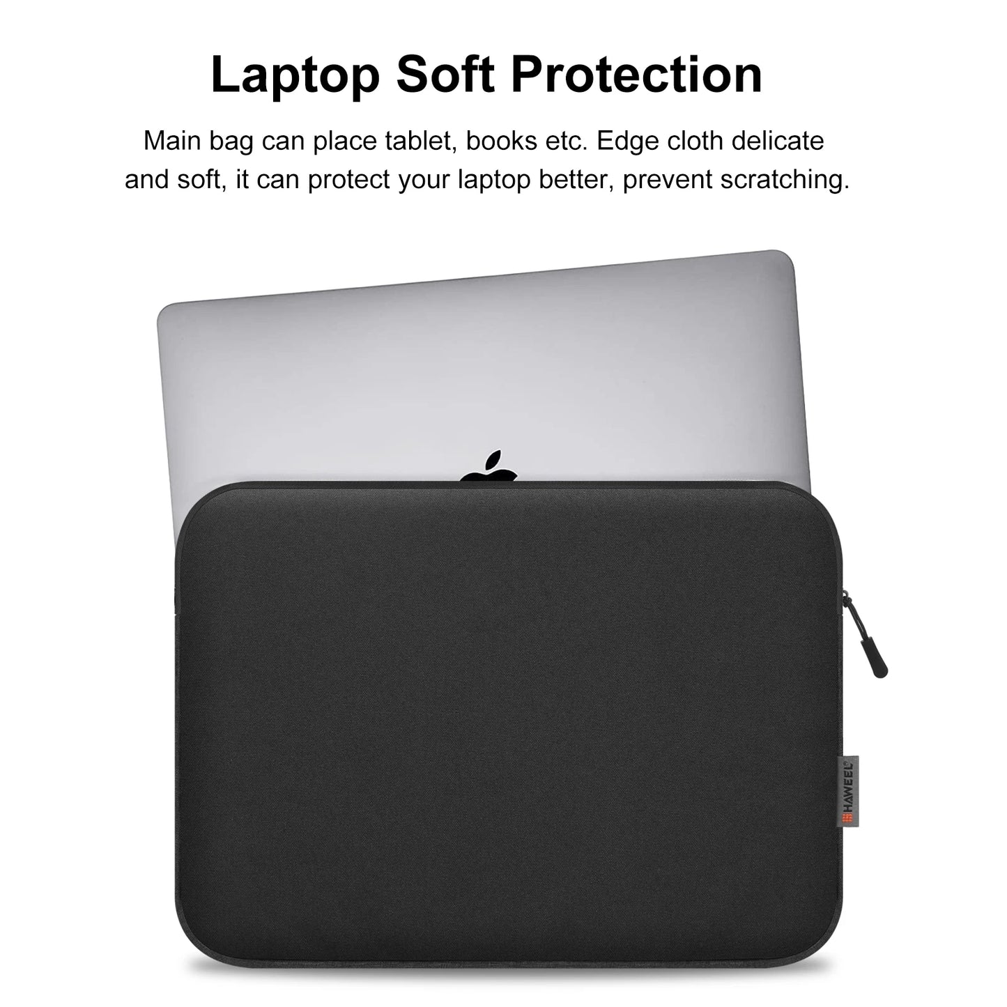 HAWEEL Laptop Sleeve Case 11 13 15 16  inch For HP DELL Notebook bag Carrying Bag Macbook Air Pro 13.3 Protective Case.