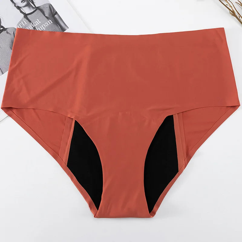 Period Panties Leakproof Washable Sanitary Napkin Insert Cross-Border plus Size Seamless Period Underwear.