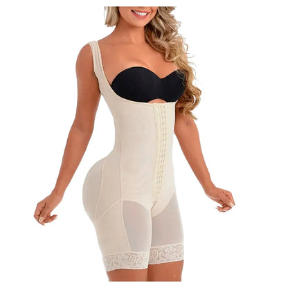 Fajas Reductoras Body Shaper Slimming Sheath Flat Belly Shapewear Tummy Control Bodysuit Postpartum Bodices Girdles Woman Corset.