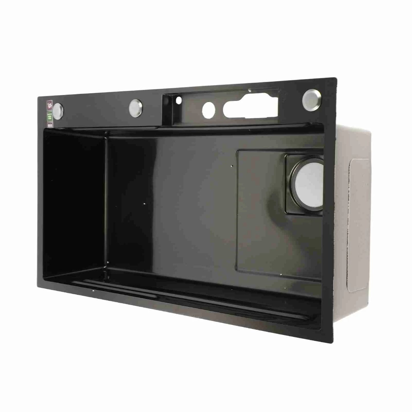 Digitalanzeige-Küchenspüle, professionelle gebürstete, verdickte Digitalanzeige, Doppelspüle aus Edelstahl für die Küche