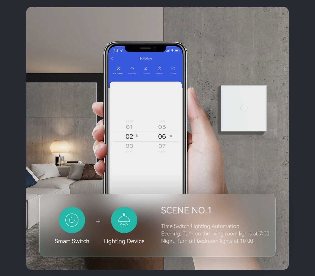 BSEED Wifi Touch Schalter Wand Licht Schalter Mit EU Buchse USB Typ-C Stecker Tuya Smart Leben Alexa Yandex App Steuerung Glas Panel.
