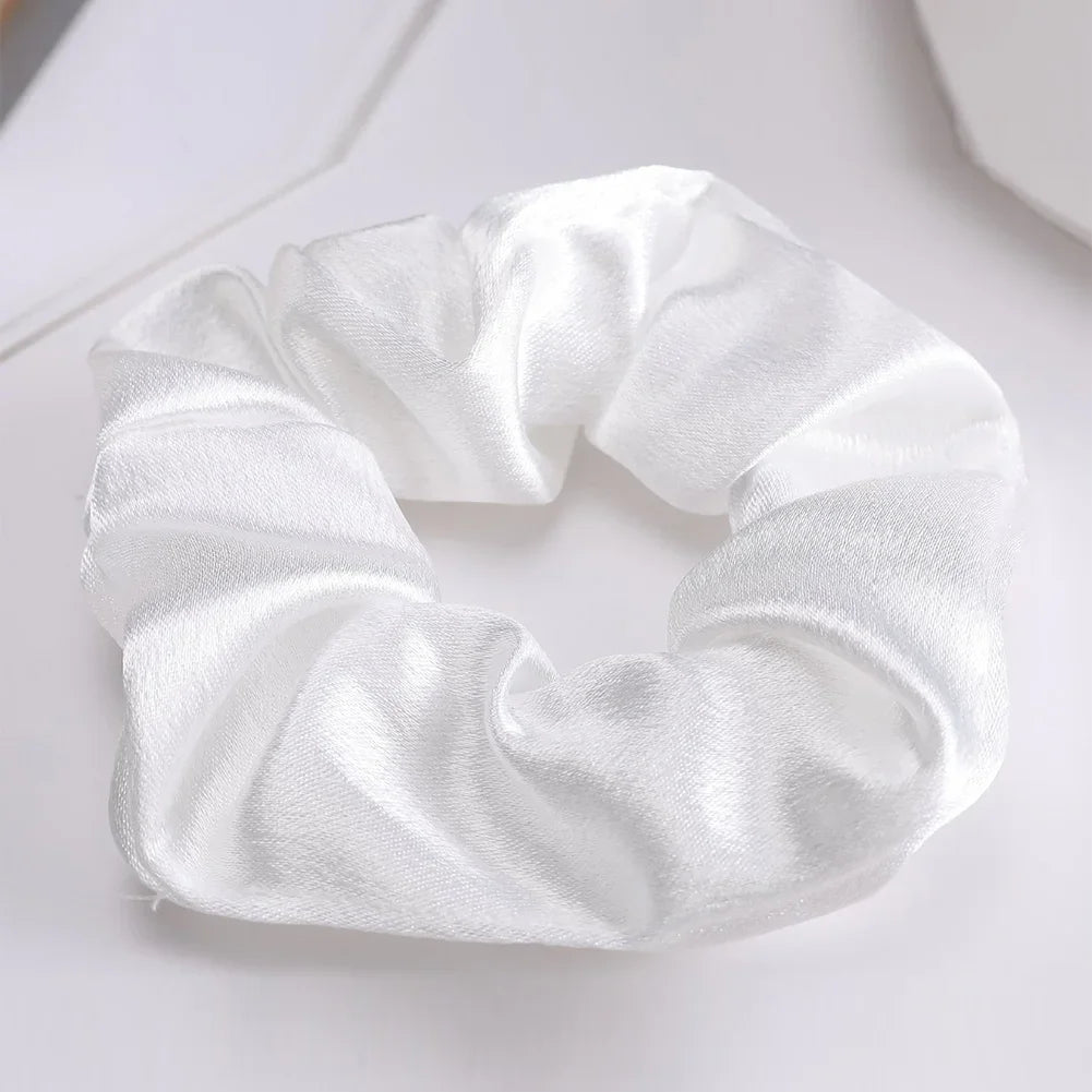 Sweet Multicolor Hair Tie Hair Clip Set Durable Hairpin Simple Elastic Ponytail Rubber Band Headwear Hair Styling Accessories.