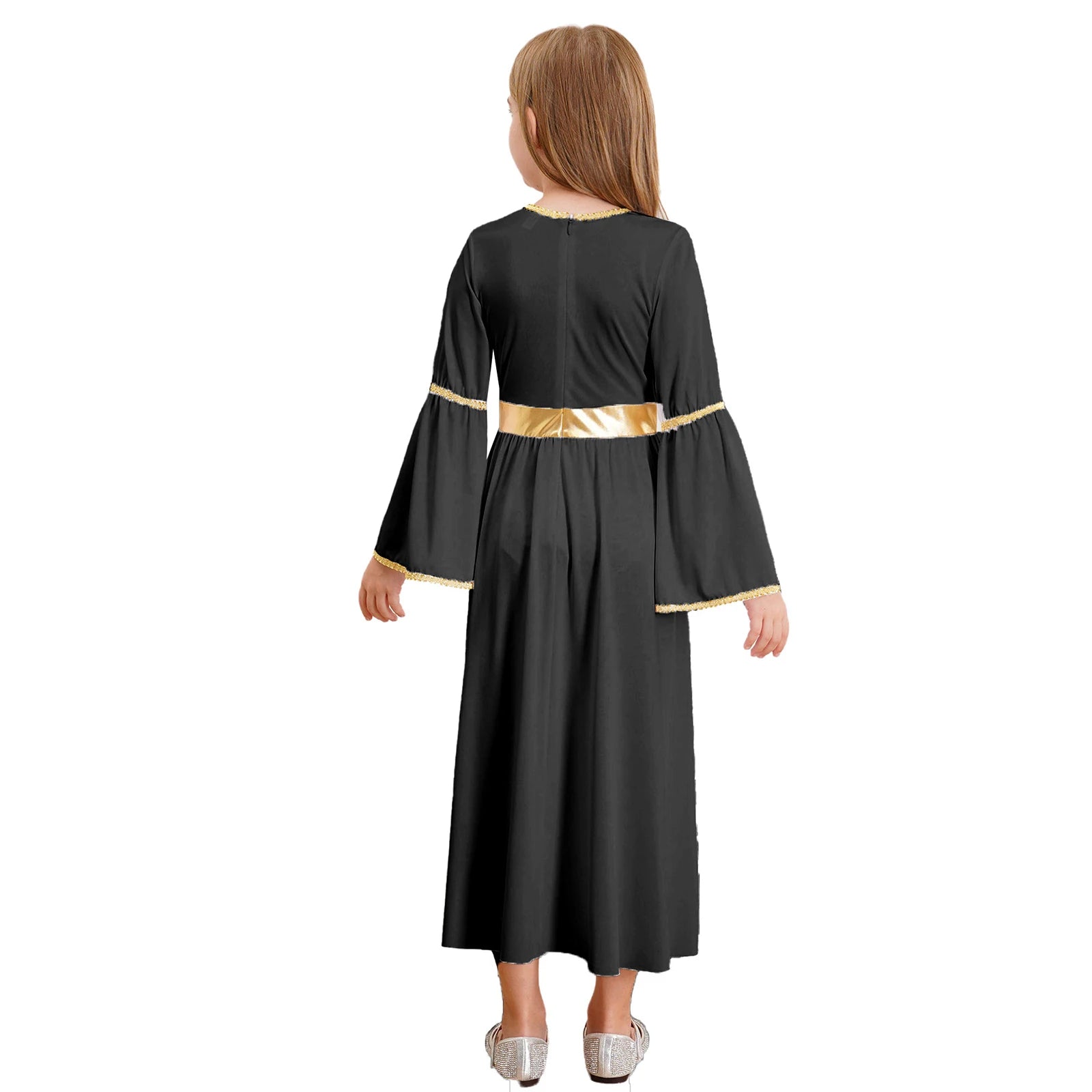 Kinder Mädchen Engel Kostüm Weiß Griechischer Gott Robe Halloween Cosplay Kleid Rollenspiel Karneval Performance Kleid mit Flügeln Dress Up.