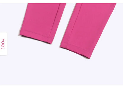 TRY TO BN Sports Stretch Leggings Fitness Yoga Pants Women Back Pockets High Waist Push Up Leggings Workout Running Gym Clothing.