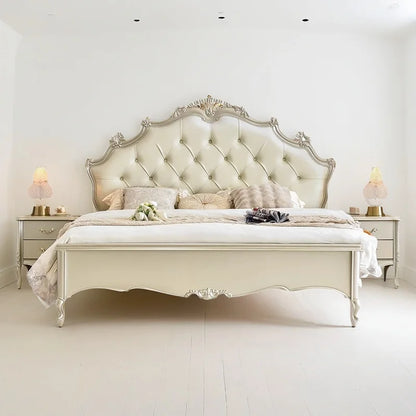 Kopfteilrahmen Doppelbett 150 x 200 King Size Hochzeitsregale Doppelbett Twin Holz moderne Cama De Casal Schlafzimmermöbel