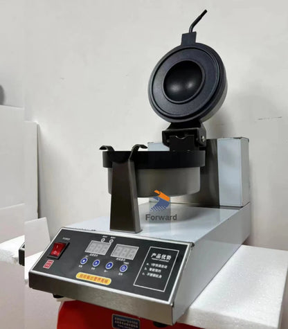 Electric 110V 220V UFO Burger Maker Non-stick Sandwich Gelato Panini Press Hot Sale Ice Cream Waffle UFO Humburger Grill Machine.