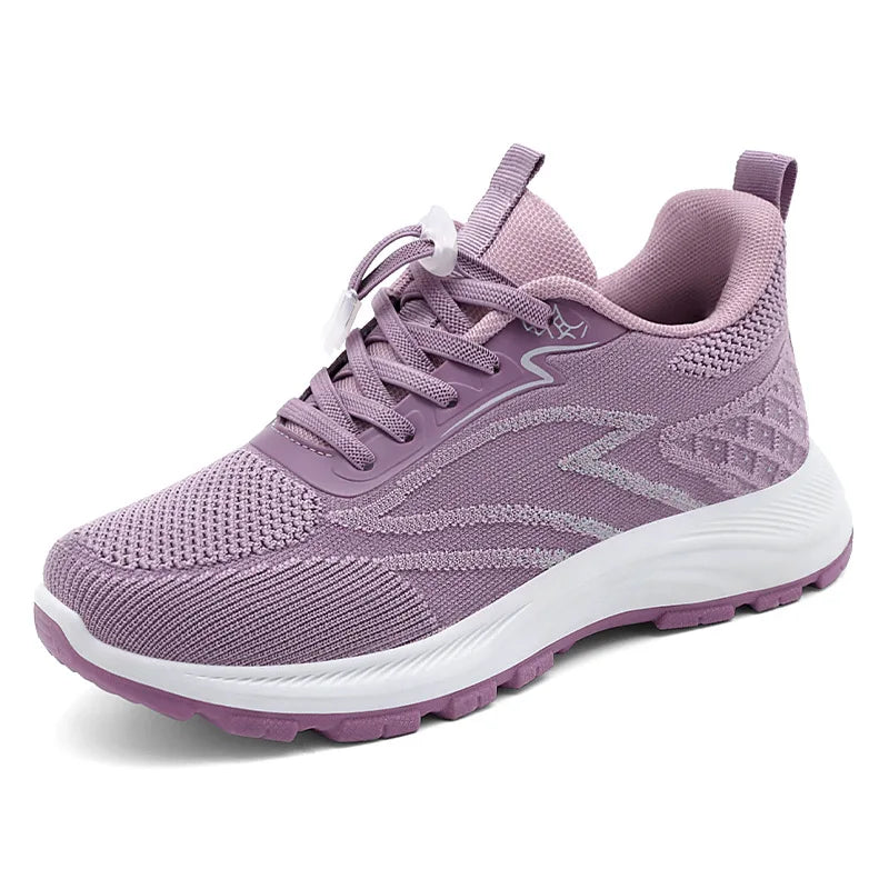 2025 Spring Women's Casual Sports Shoes Breathable and Comfortable Outdoor High Quality Single Shoes Trendy Women's Shoes