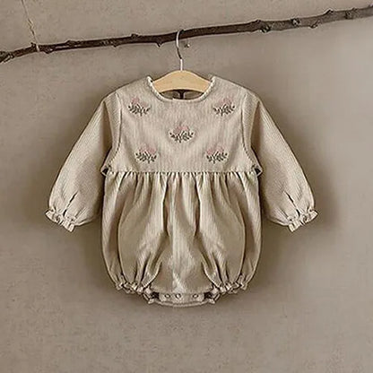 Infant Baby Mädchen Jungen Overall Einem stück Outfit Waffel Baumwolle Langarm Kleinkind Baby-spielanzug Frühling Herbst Baby Kleidung