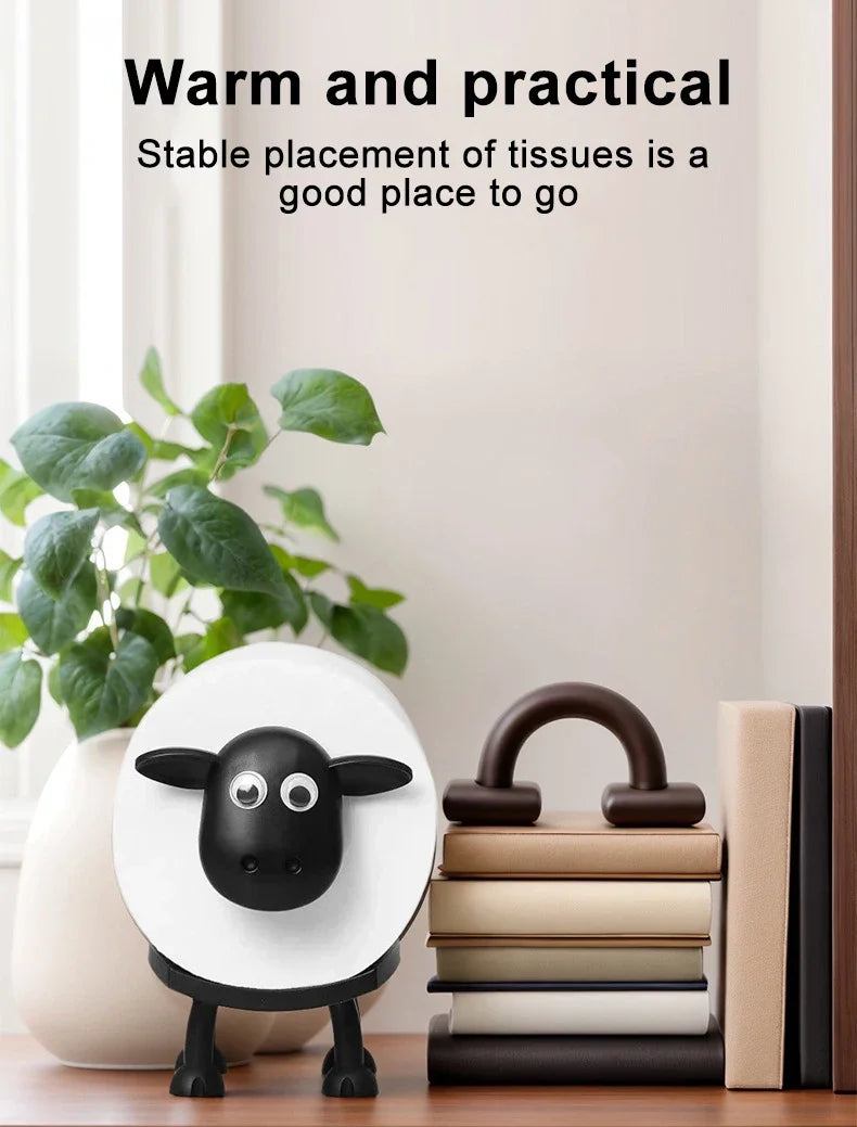 Niedlicher Tier-Toilettenpapierhalter in Tierform, Toilettenpapierrollenhalter, freistehendes Badezimmer-Set für Zuhause, Badezimmer, Ständer