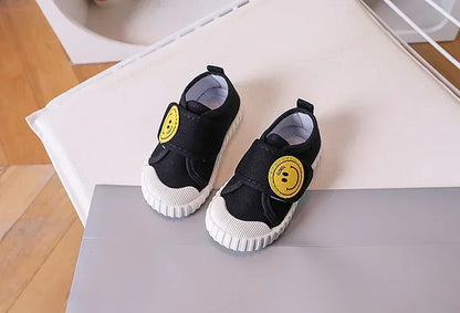 Fashion Children Shoe Versatile Canva Shoe 2025spring Autumn New Boy Shoe Flat Casual Shoes Simple Girl Shoes Comfort Baby Shoes.