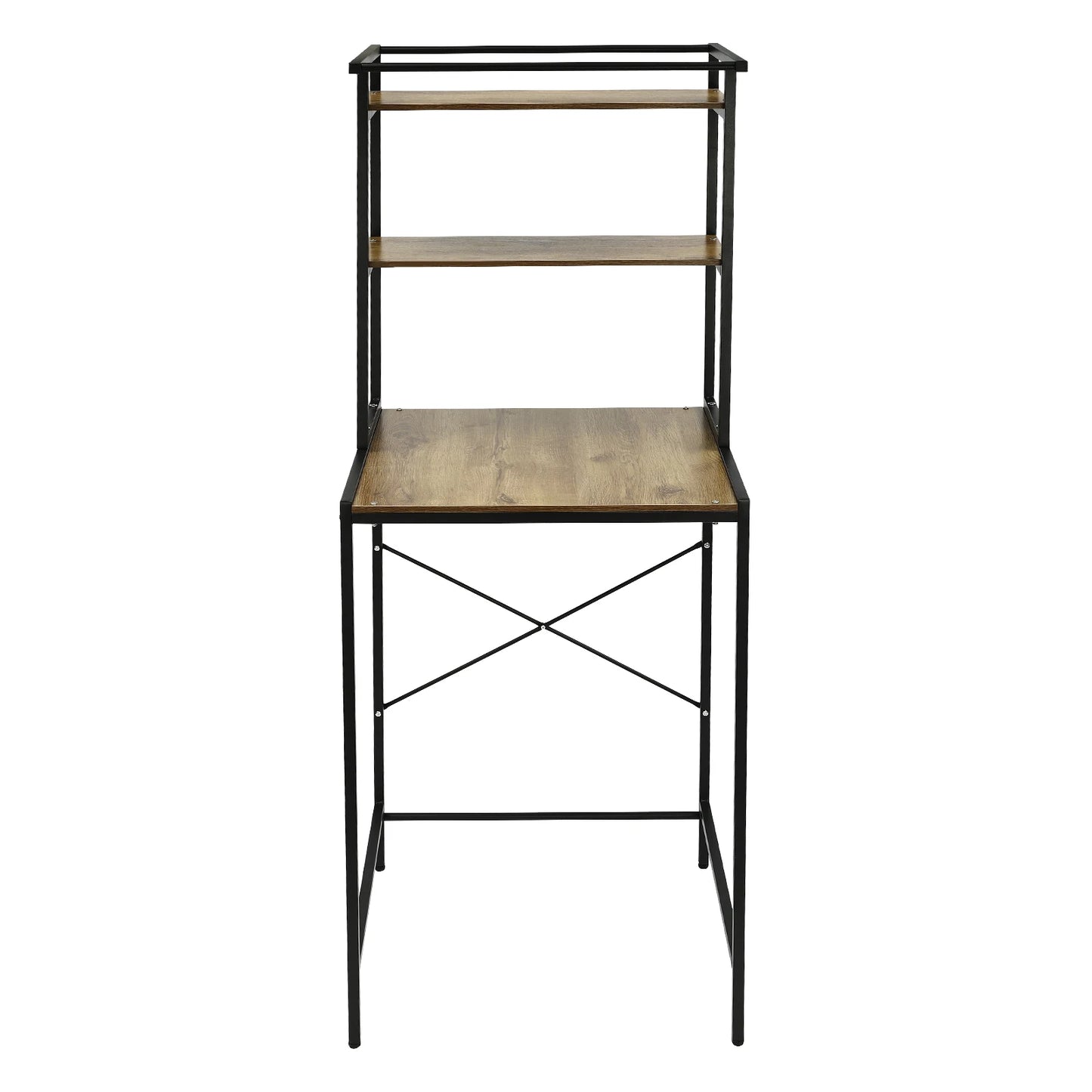 3-stufiges Aufbewahrungsregal für Waschmaschinen und Trockner, robustes Wäscheständer mit Bodenfach, Organizer-Ständer für Badezimmer, Waschküche