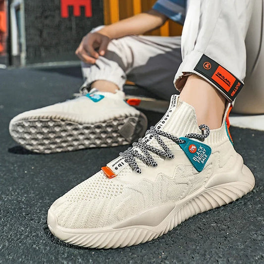 Tenis Men Sneakers  Running Mens Casual Shoes Luxury Sneakers Trainer Race Breathable Shoes Fashion Mesh Loafers Shoes for Men.