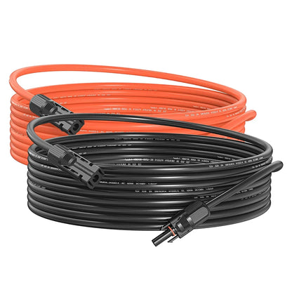 [EU Stock] 2PCS 1M-10M 4mm² 6mm² Solar cable extension cord Solar extension cable Suitable for all PV panel original.