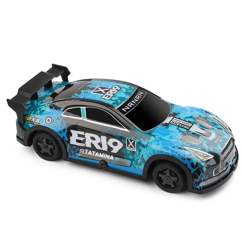 2025 Newest WLtoys  22206 1/22 With Led Lights 2.4G 4WD 15Km/H Metal Chassis Electric High Speed Off-Road Drift RC Cars.
