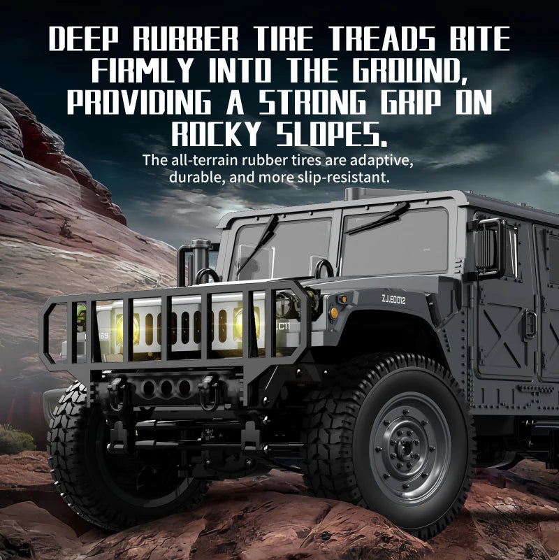 2.4G 1:14 RC Crawler 4WD Remote Control Car Simulation Military Model JJRC C8835 RC Car Offroad Climbing Vehicle Toys Gifts.