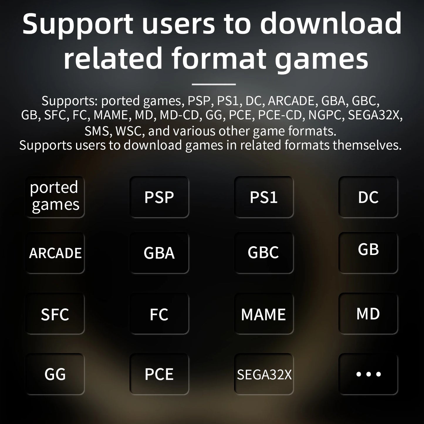 ANBERNIC RG28XX Handheld Game Console 2.83" Screen IPS Screen 64G Linux 5000+ Games Pre-installed H700 Quad-core ARM Cortex-A53.