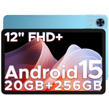 DOOGEE T36 Smart Tablet PC Android 15 12'' Display 32GB RAM (8GB+24GB) 256GB Unisoc T620 Octa Core 8800mAh Battery Widevine L1