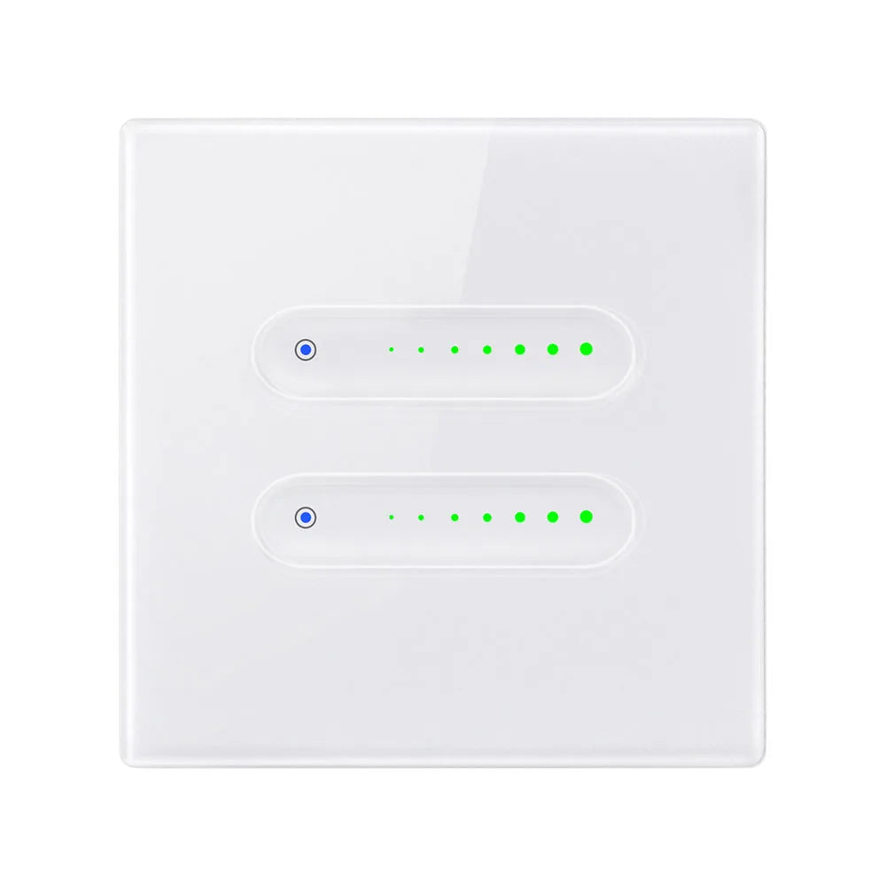 AVATTO Tuya WiFi Smart Dimmer Schalter EU 1/2 Gang Touch Licht Schalter Glas Panel APP Fernbedienung Funktioniert Mit Alexa Google hause.