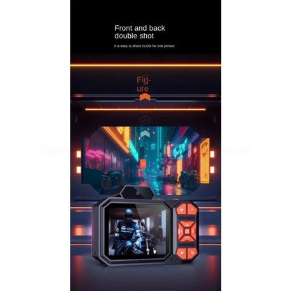 48M HD Digital Cameras 2.8 Inch IPS Screen Instant Photo Camera 18X Zoom Dual Lens Portable Child Camera Photographic Camcorder.