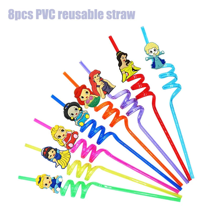 Disney gefroren Geburtstag Dekorationen Mädchen Papier Geschirr Teller Servietten Tassen Schnee königin Geburtstag Deko Hintergrund Luftballons Lieferungen