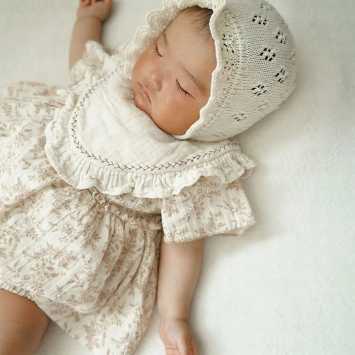 2024 neue Sommer Kleinkind Baby Body suits ärmellose Baumwolle Druck Neugeborenen Baby Overall 0-24m Kinder kleidung.