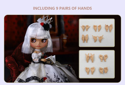 ICY DBS Blyth Doll BJD Joint Body tan Skin Matte Face Set Doll 1/6 30cm Girl Gift Anime SD.
