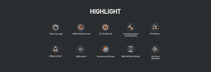 JOYOR S5（ABE）Adult Electric Scooter 500W Motor 48V13AH Battery Foldable E-Scooter 10 Inch Air Tire City Escooter.