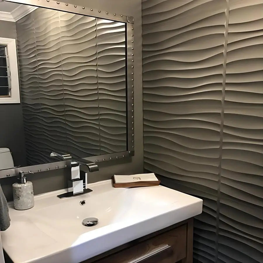 12pcs/20pcs 3D textured wall panels for indoor wall decoration,suitable for living room hall bedroom hotel office,30cmx30cm