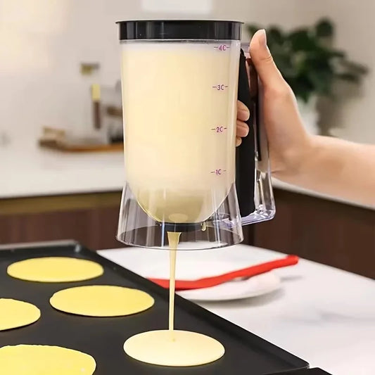 Cupcake Batter Dispenser - Designed for Easy Pouring - Non-Stick And Space-Efficient Ideal for Making Waffles Cakes and Pancakes.