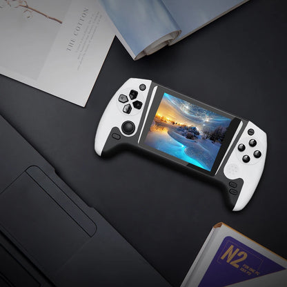 Retro Handheld Game Console 3.5inch LCD Screen 1200mAh Gaming Console Nostalgic Game Console for Kids Adults for Single Player.