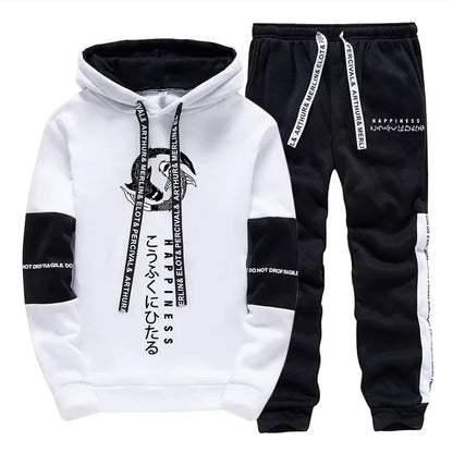 Casual Daily Outdoor Men's Tracksuit Hot Sales Sports Hooded Single Piece Sweatshirts And Sweatpants Comfortable Jogging Quality.