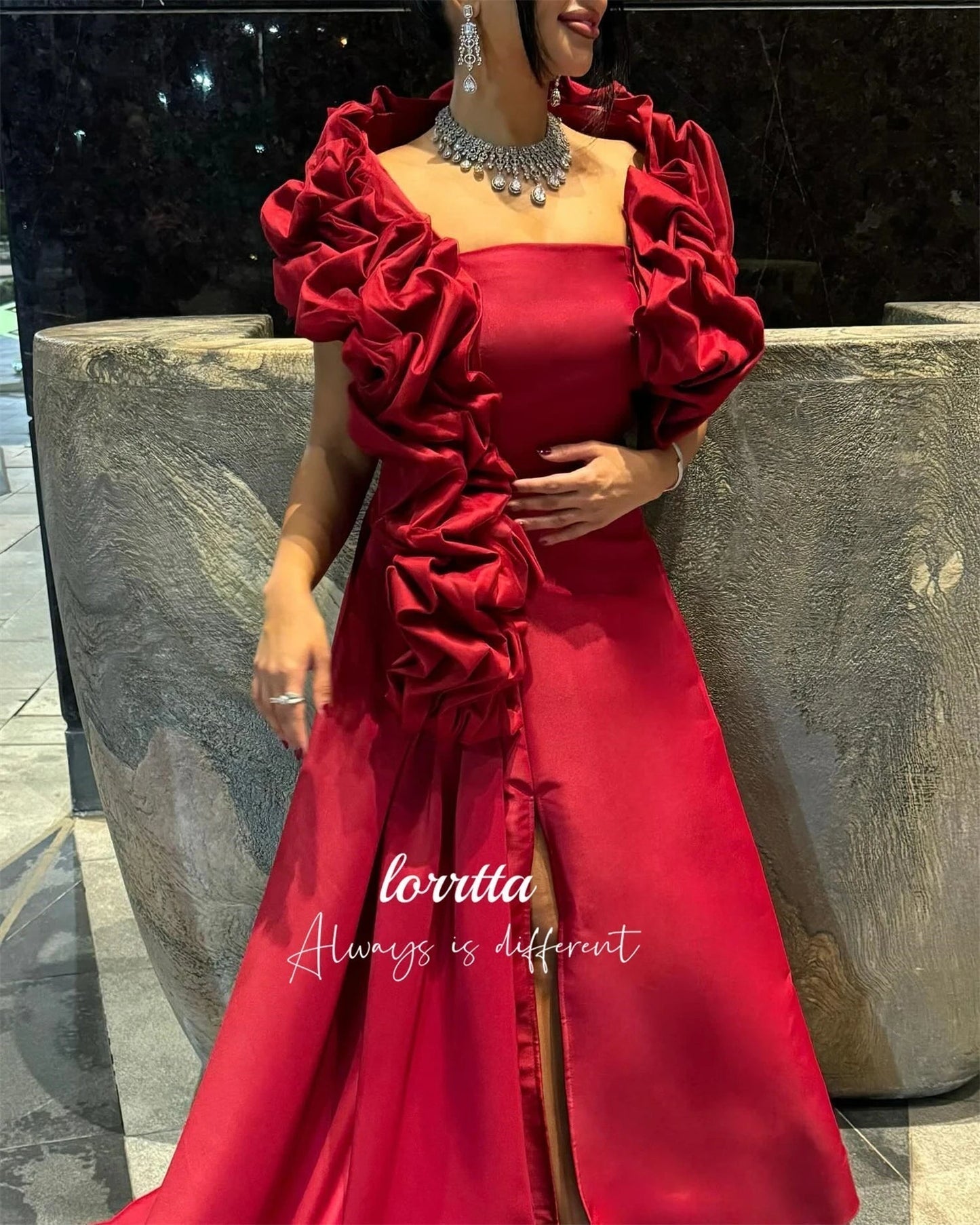 Loretta Maßgeschneiderte Robe Abendkleid Robes De Cocktailkleider Formelle Kleider Frau Elegantes Damenkleid Party Besondere Anlässe.