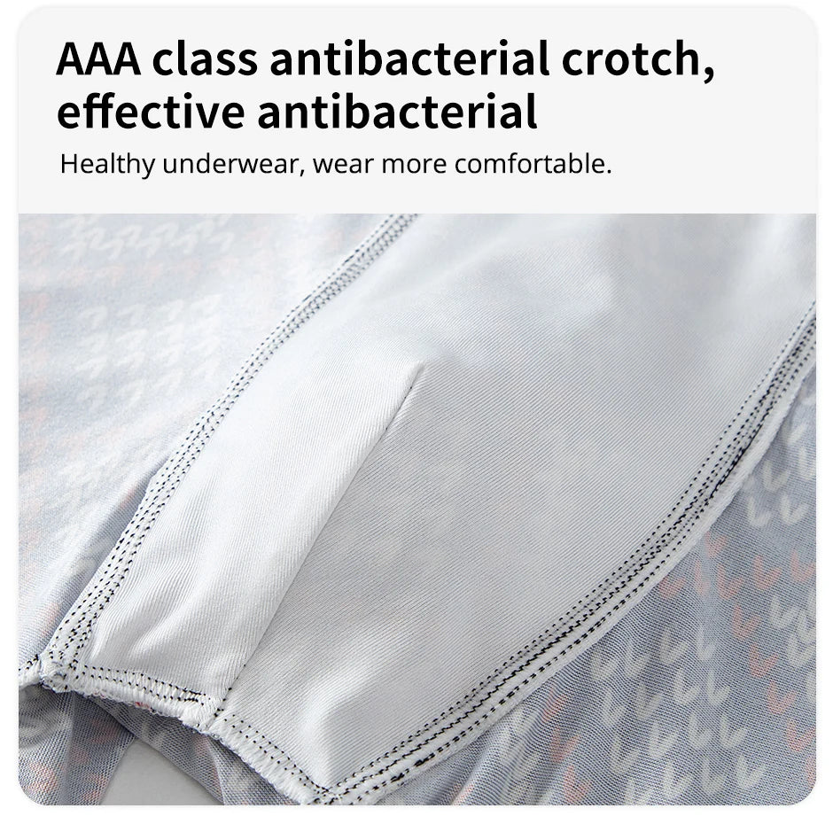 4/6Pcs Herrenmode Druck Lange Unterwäsche Jugendliche Für Erwachsene Multi-größe Bequeme Sport Boyshort Plus größe Fitness Shorts
