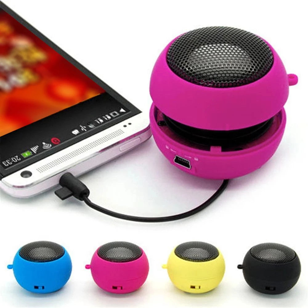 3.5mm Aux Mini Portable Speaker Travel Wired Loudspeaker Mini Sound Box Outdoor Sports HiFi 3D Surround Stereo Phone Speakers.