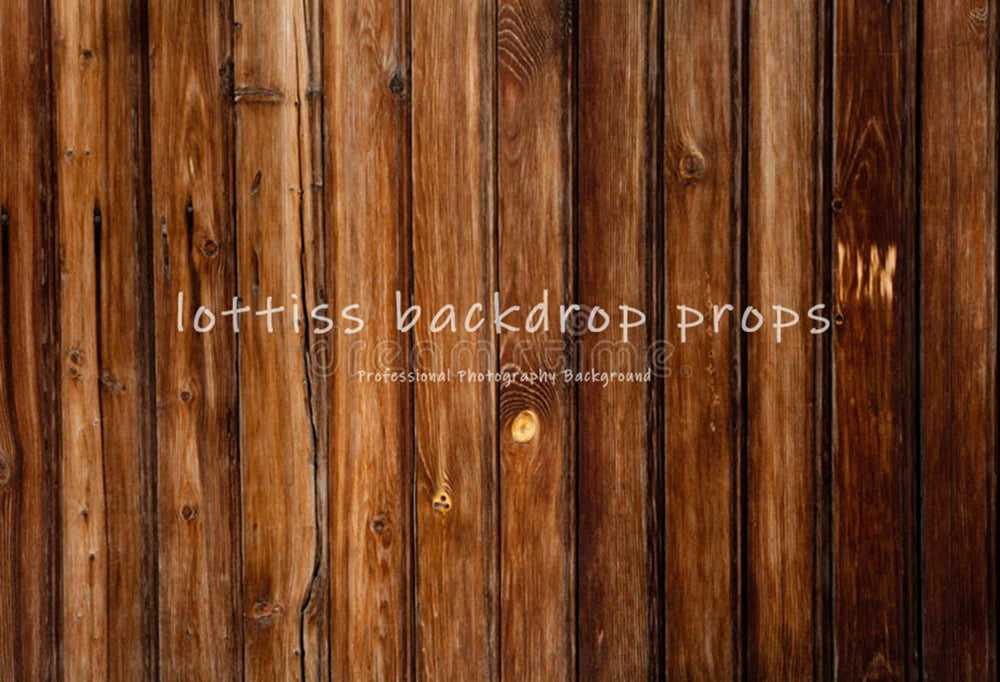 Brown Wood Floor Photography Background Dark Planks Props Adult Kids Portrait Party Photocall Broken Wooden Wall Backdrops