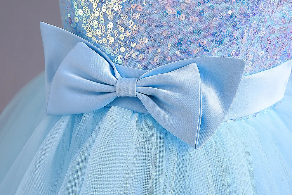 2025, lila Mädchen-Partykleider für Kinder, Mädchenkleider, Performance, Junior-Kleid, Hochzeit, Abend, Abschlussball, Urlaub, Rock, Kostüm.