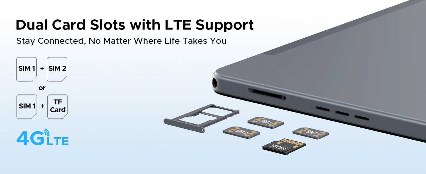 DOOGEE Tab E3 Max Tablet PC Android 15 Gemini AI Quad Speakers 14'' 2.1K Display 32GB(8+24) RAM 256GB ROM 13500mAh Battery Pad