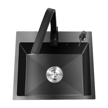 [Edelstahlspüle] Moderne Küchenspüle aus Edelstahl – Edelstahl – für die Küche – langlebig, elegant