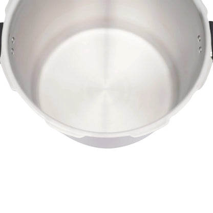 23 Quart 22L 90kpa Pressure Canner and Cooker with Pressure Gauge 10PSI Explosion Proof Safety Valve Extra-Large Size.