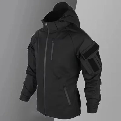 Tactical Waterproof Sets Men Wear Resistant Combat Training Suit Outdoor Multi-pocket Uniform Airsoft Camping Hiking Tracksuit.